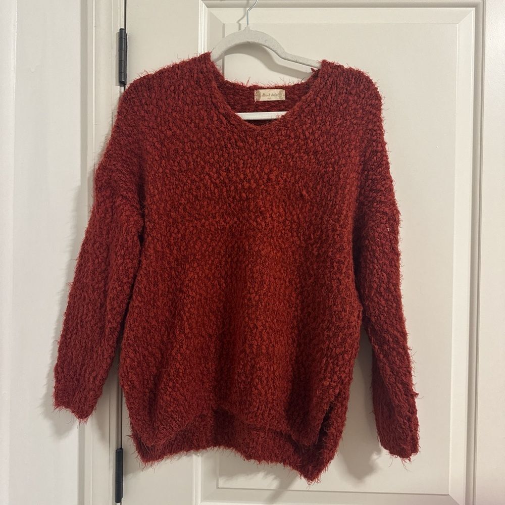 Altar-d-state Women's Red and Orange Jumper